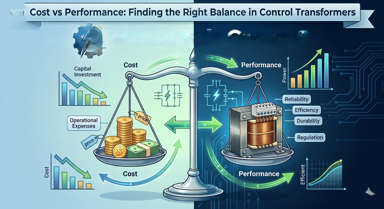 industrial control transformer cost vs performance